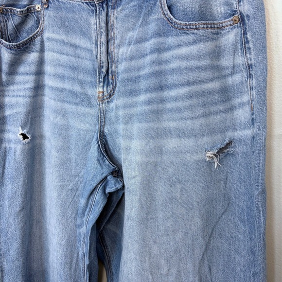 American Eagle Super High Rise Ultra Wide Leg Y2K Streetwear Retro Size 16 - Picture 5 of 11